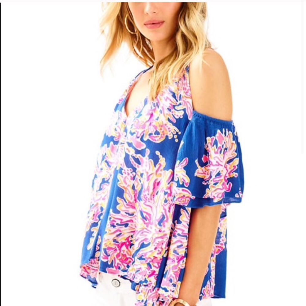 NWOT Lilly Pulitzer Bellamie Top Size Small